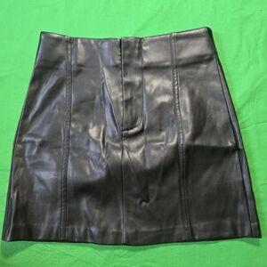 ASTR Faux Leather Mini Skirt Size XS